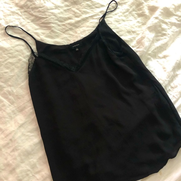 Aritzia black silk tank top - Picture 1 of 1
